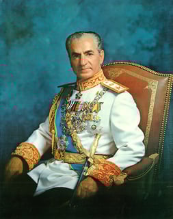 Picture of Mohammad Reza Pahlavi