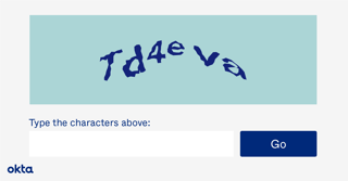 Picture of CAPTCHA