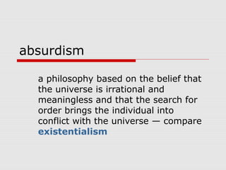 Picture of Absurdism