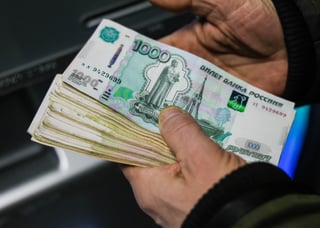 Picture of Russian ruble