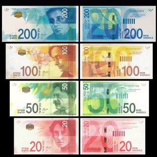 Picture of Israeli new shekel