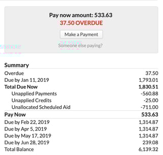 Picture of Tuition payments