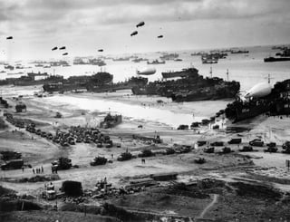 Picture of Normandy landings