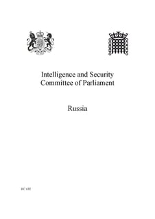 Picture of Intelligence and Security Committee of Parliament