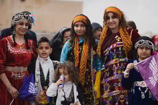 Picture of Assyrian people