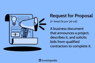Picture of Request for proposal