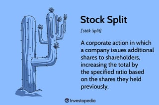 Picture of Stock split