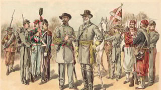 Picture of Confederate States Army
