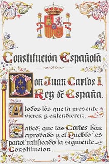 Picture of Constitution of Spain