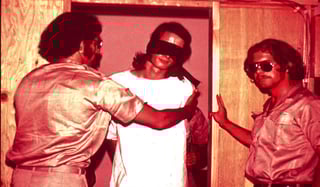 Picture of Stanford prison experiment