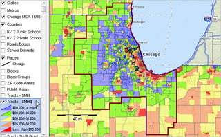 Picture of Chicago metropolitan area