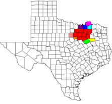 Picture of Dallas-Fort Worth metroplex