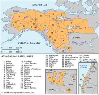Picture of Athabaskan languages