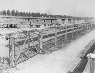Picture of Dachau concentration camp