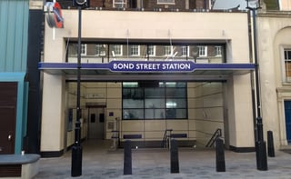 Picture of Bond Street tube station
