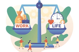 Picture of work–life balance