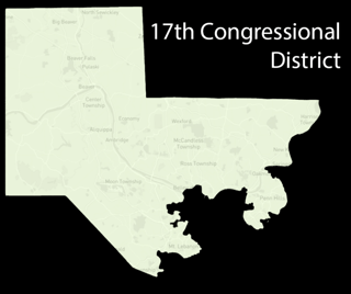 Picture of Pennsylvania's 17th congressional district