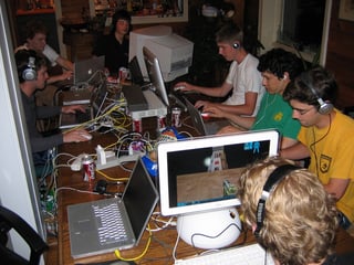 Picture of LAN party