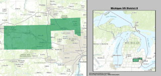Picture of Michigan's 8th congressional district