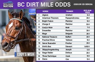 Picture of Breeders' Cup Dirt Mile