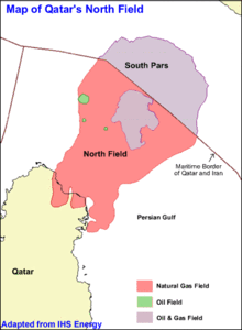 Picture of South Pars/North Dome Gas-Condensate field