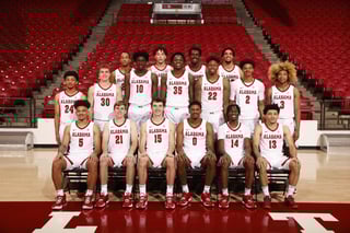 Picture of Alabama Crimson Tide men's basketball