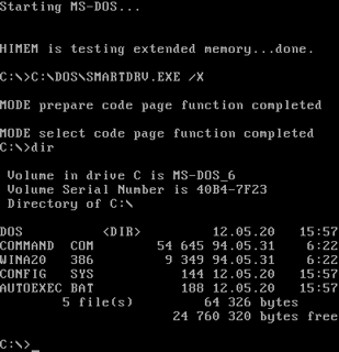 Picture of DOS