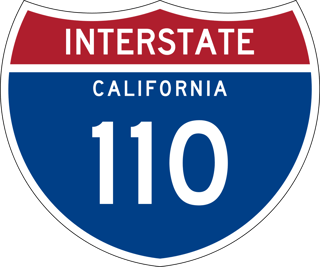 Picture of Interstate 110 and State Route 110