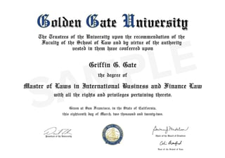 Picture of Master of Laws