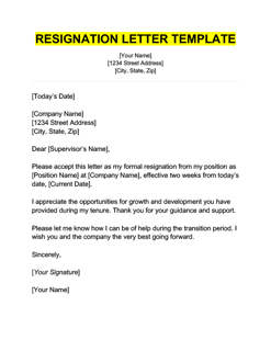 Picture of Resignation
