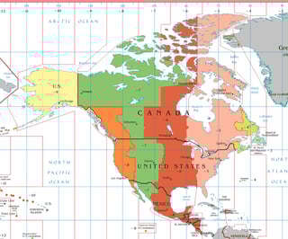 Picture of Eastern Time Zone