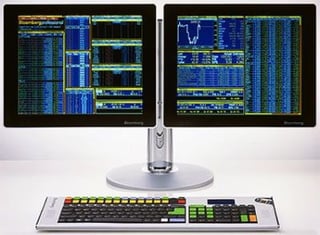 Picture of Bloomberg Terminal
