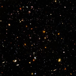 Picture of Hubble Ultra-Deep Field