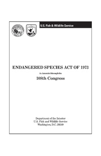 Picture of Endangered Species Act of 1973