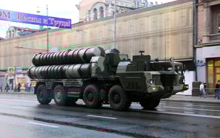 Picture of S-300 missile system