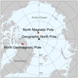 Picture of North magnetic pole
