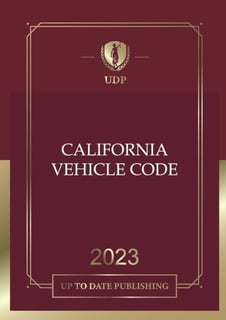 Picture of California Vehicle Code
