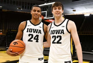 Picture of Iowa Hawkeyes men's basketball