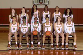 Picture of Texas Longhorns women's basketball