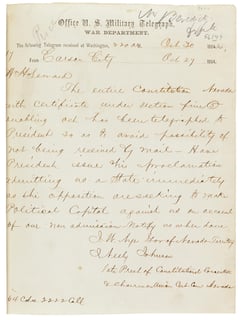 Picture of Constitution of Nevada