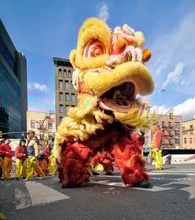 Picture of Lion dance