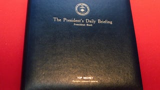 Picture of President's Daily Brief