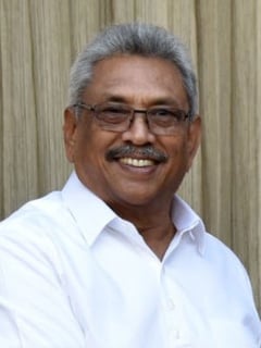 Picture of Gotabaya Rajapaksa