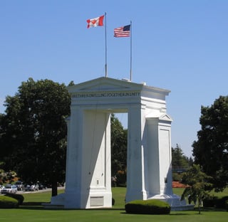 Picture of Canada–United States border
