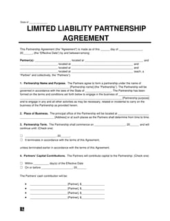 Picture of limited liability partnership