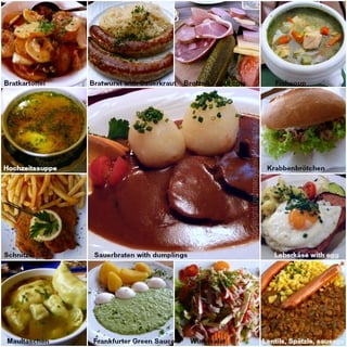 Picture of German cuisine