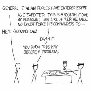 Picture of Godwin's law