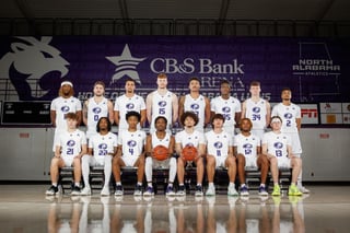 Picture of North Alabama Lions men's basketball