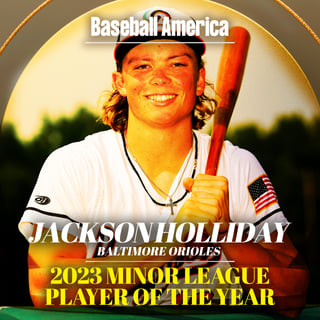 Picture of Baseball America Minor League Player of the Year Award