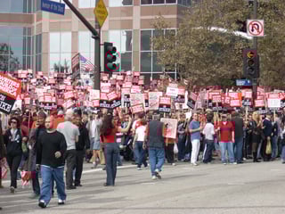 Picture of 2007–08 Writers Guild of America strike